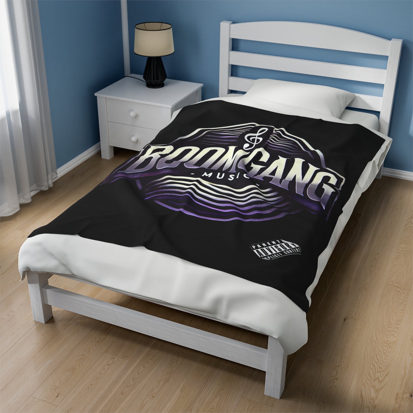 BoomGang Velveteen Plush Blanket