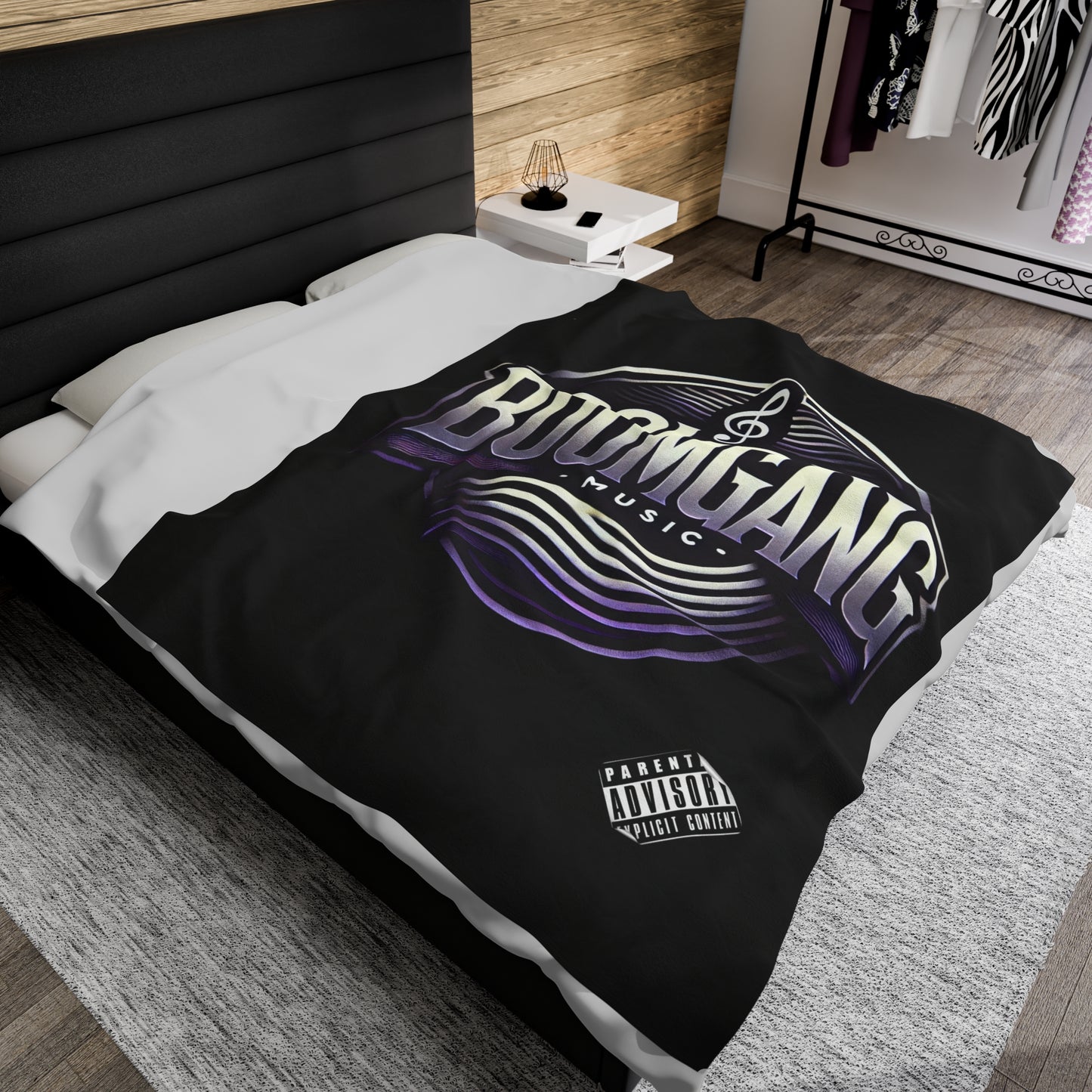 BoomGang Velveteen Plush Blanket