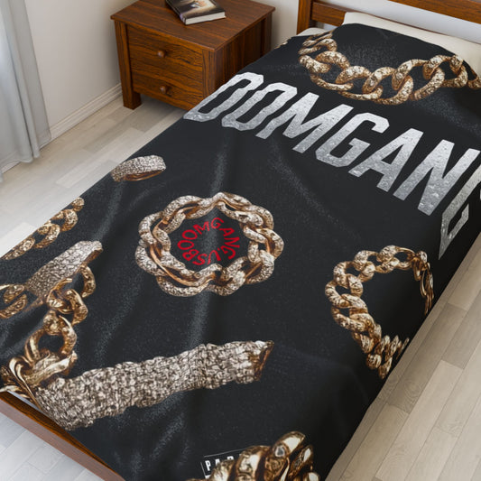 BoomGang Velveteen Plush Blanket