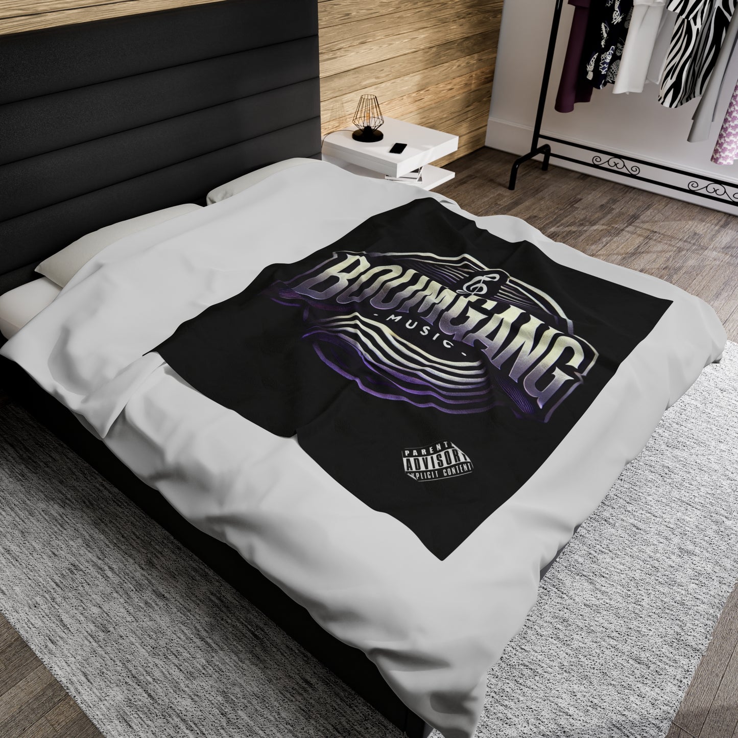 BoomGang Velveteen Plush Blanket