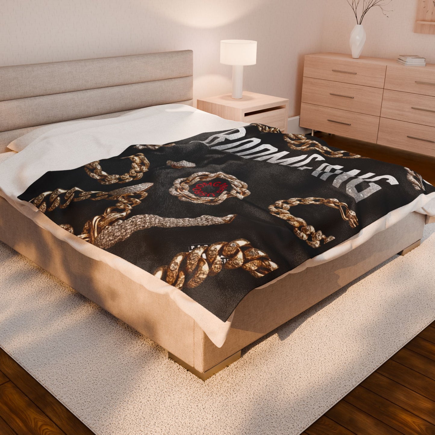 BoomGang Velveteen Plush Blanket