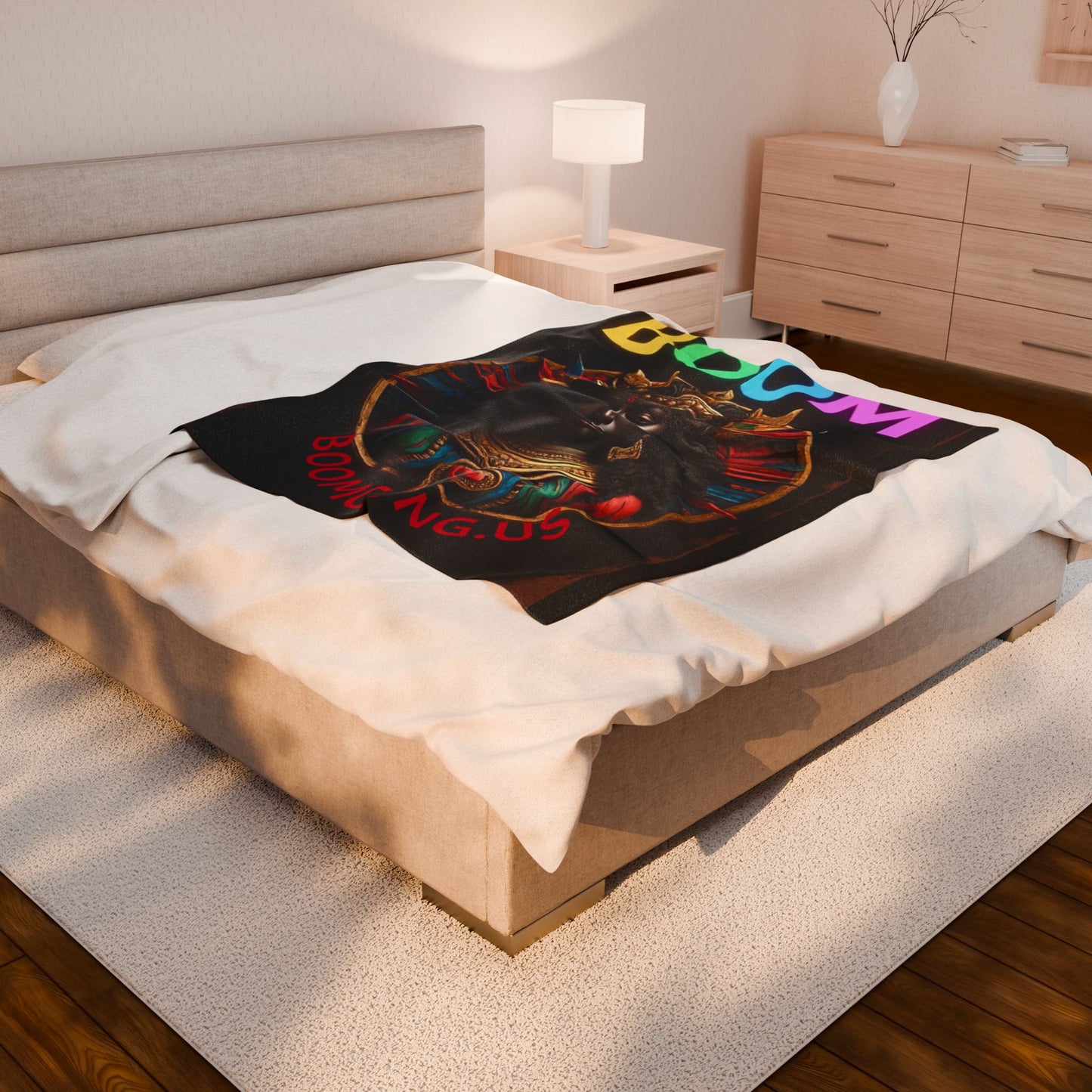 BoomGang Velveteen Plush Blanket