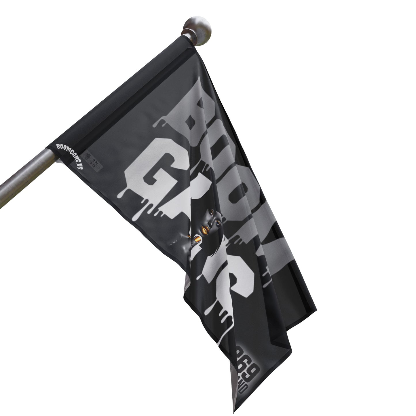 Boomgang Flag, Unique Wall Decor, Home Decoration, Statement Piece, Gift for Music Lovers, Urban Style Flag