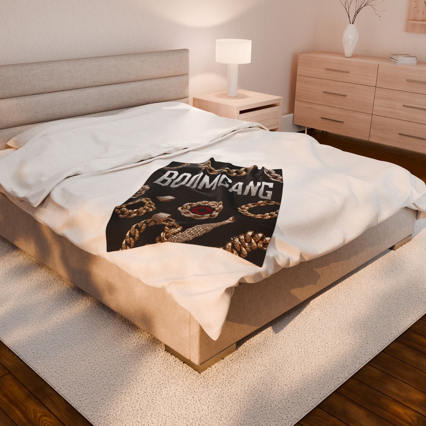 BoomGang Velveteen Plush Blanket