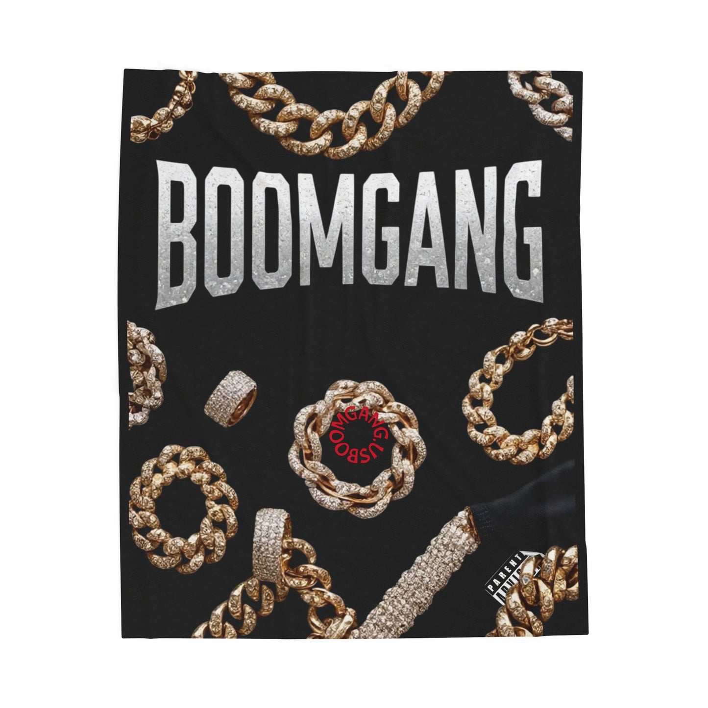 BoomGang Velveteen Plush Blanket