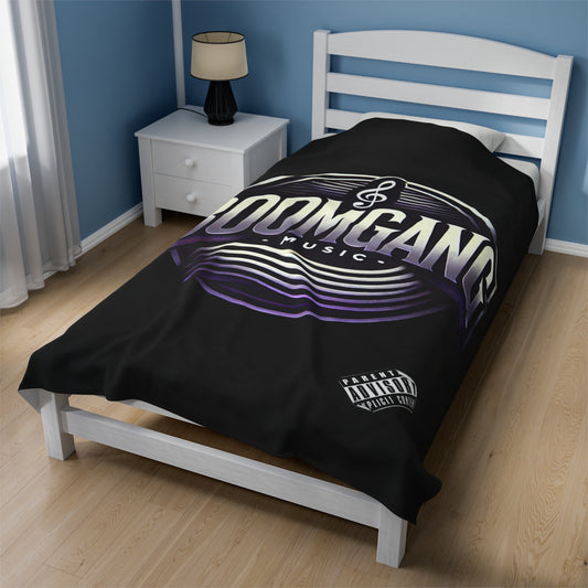 BoomGang Velveteen Plush Blanket