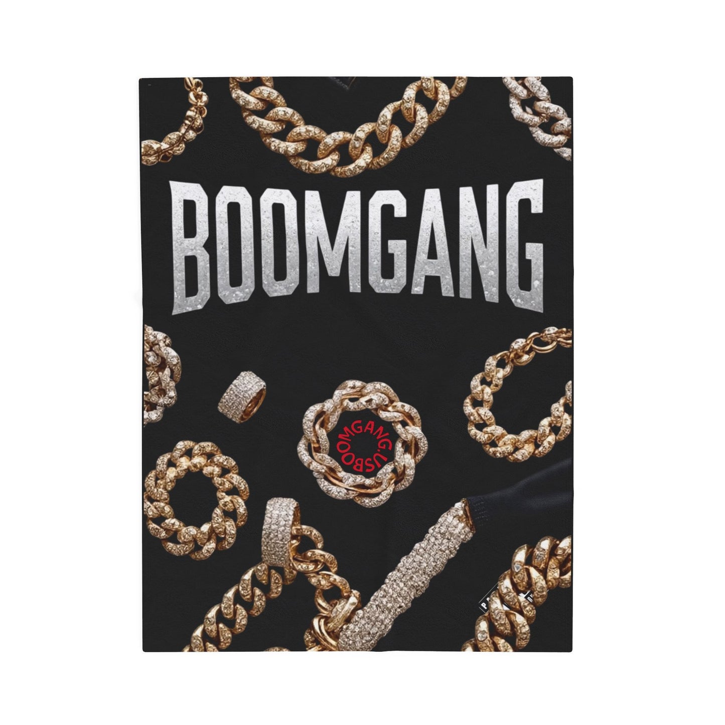 BoomGang Velveteen Plush Blanket