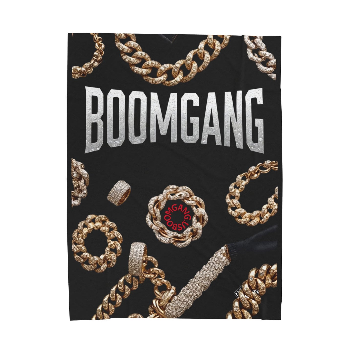BoomGang Velveteen Plush Blanket