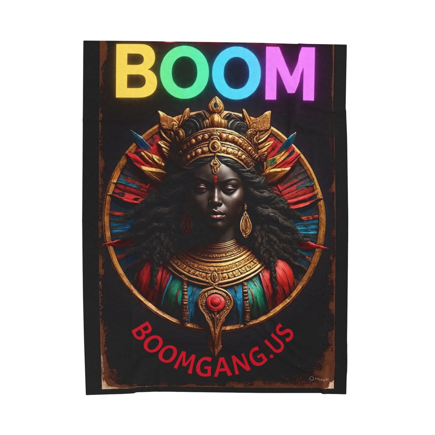 BoomGang Velveteen Plush Blanket