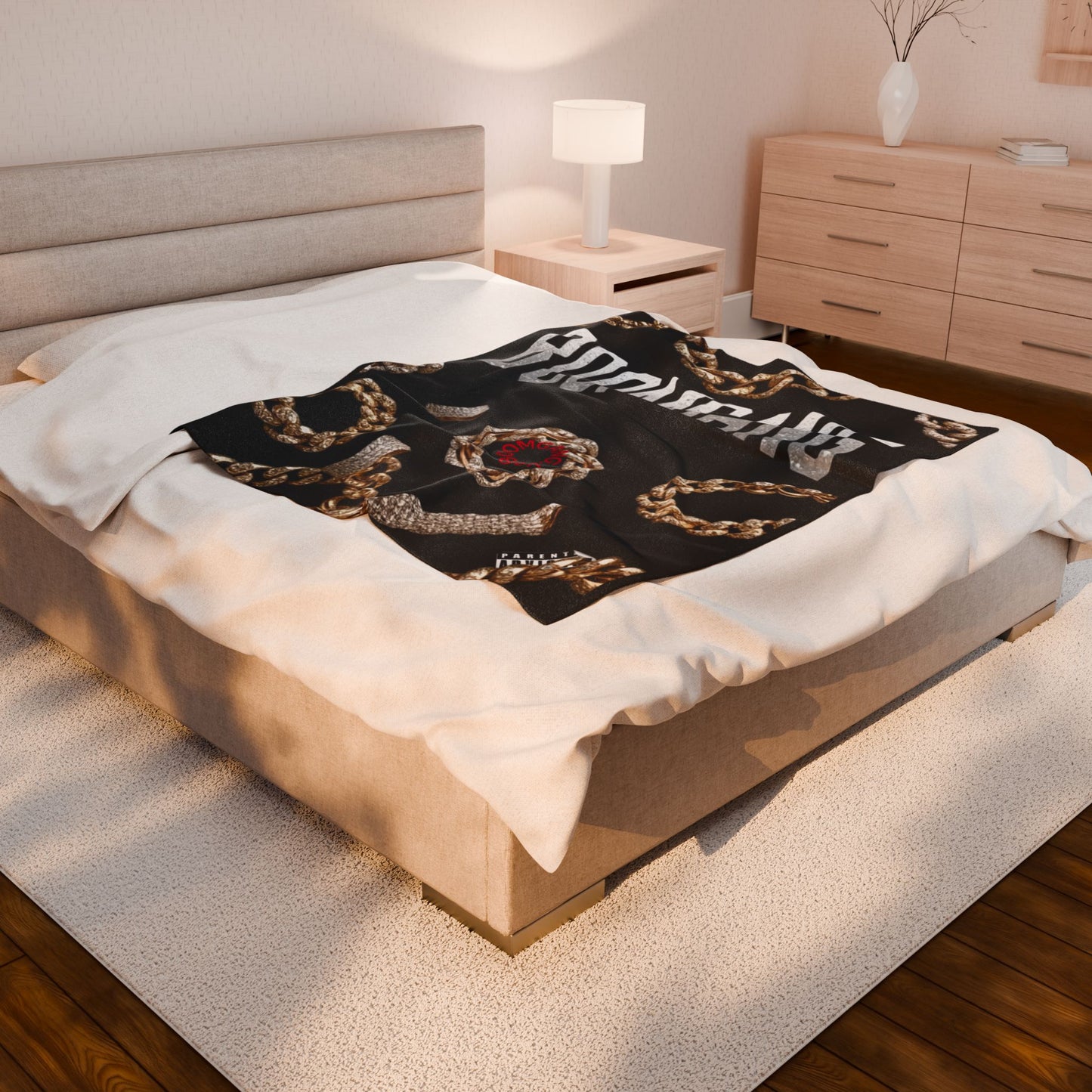 BoomGang Velveteen Plush Blanket