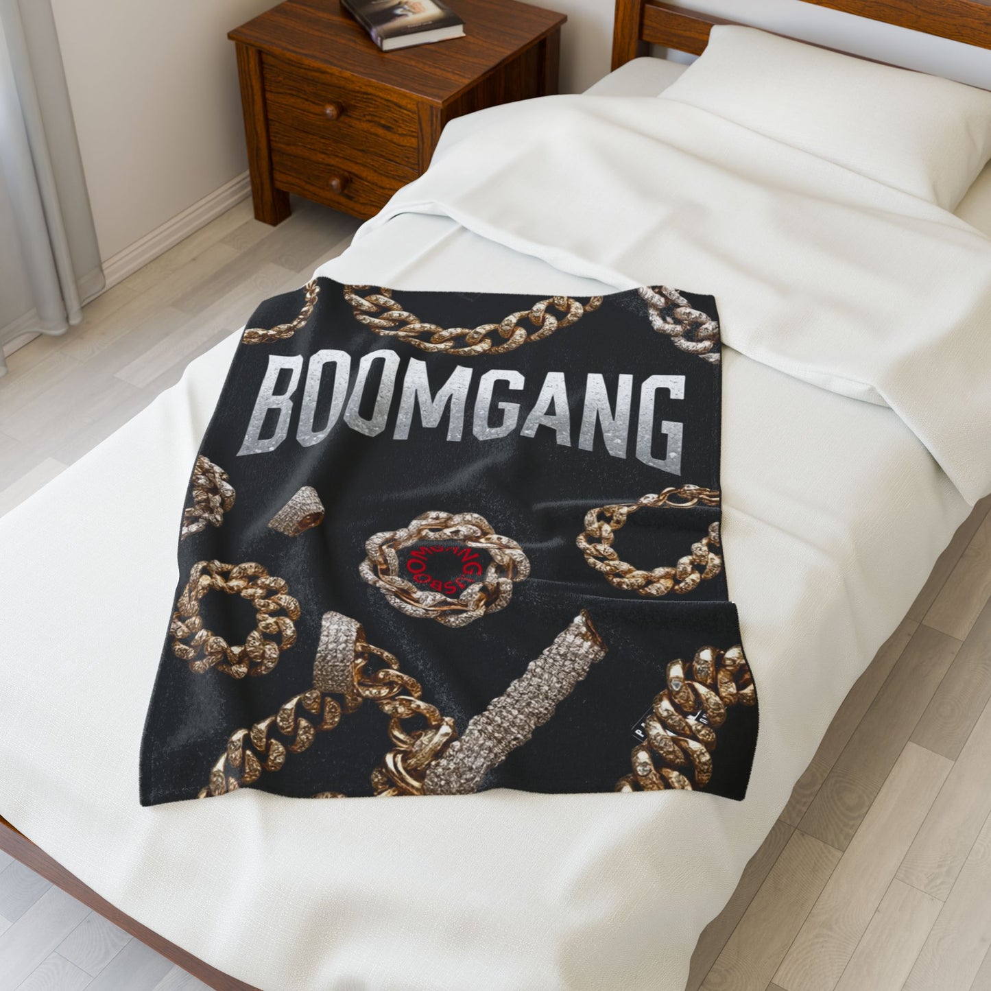 BoomGang Velveteen Plush Blanket