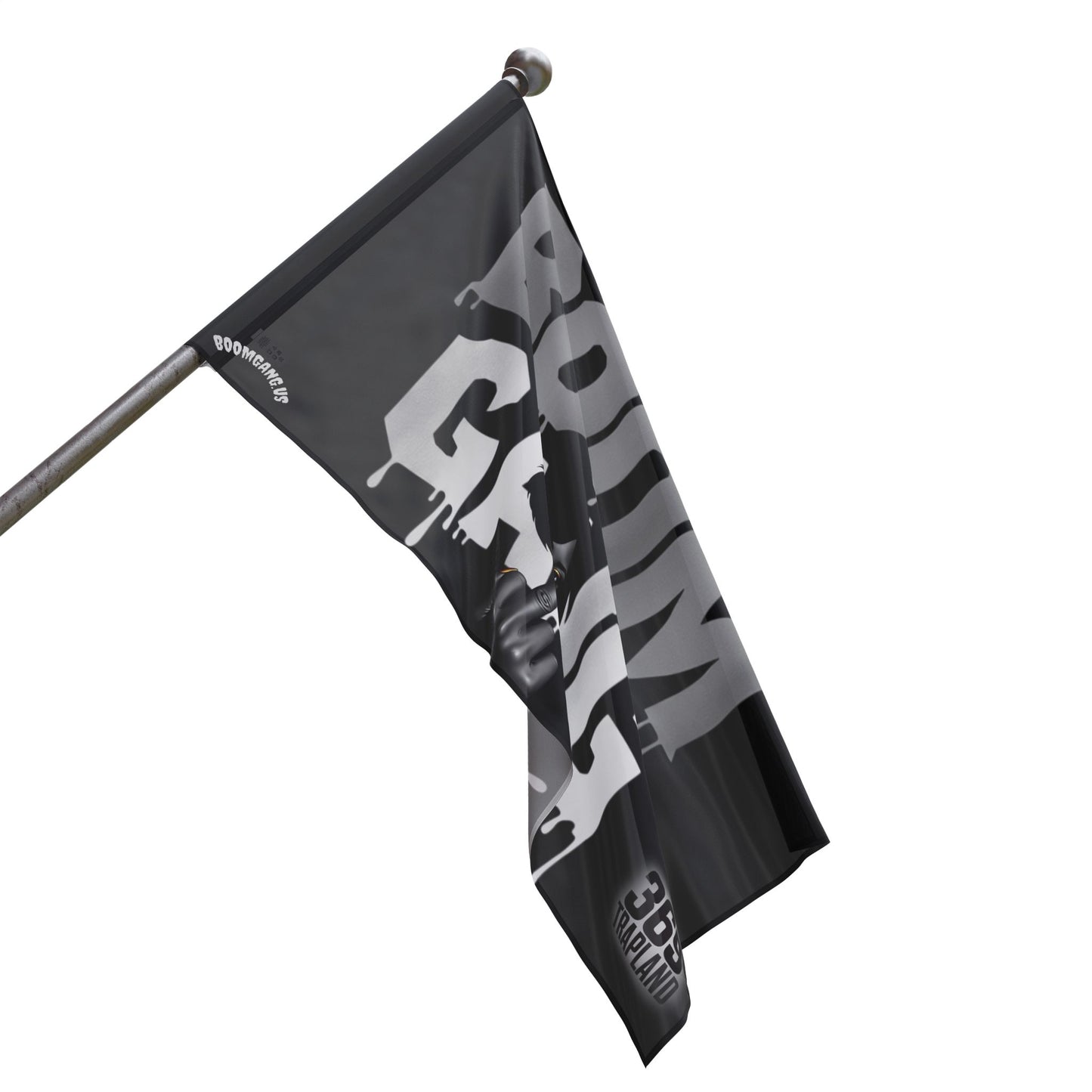 Boomgang Flag, Unique Wall Decor, Home Decoration, Statement Piece, Gift for Music Lovers, Urban Style Flag