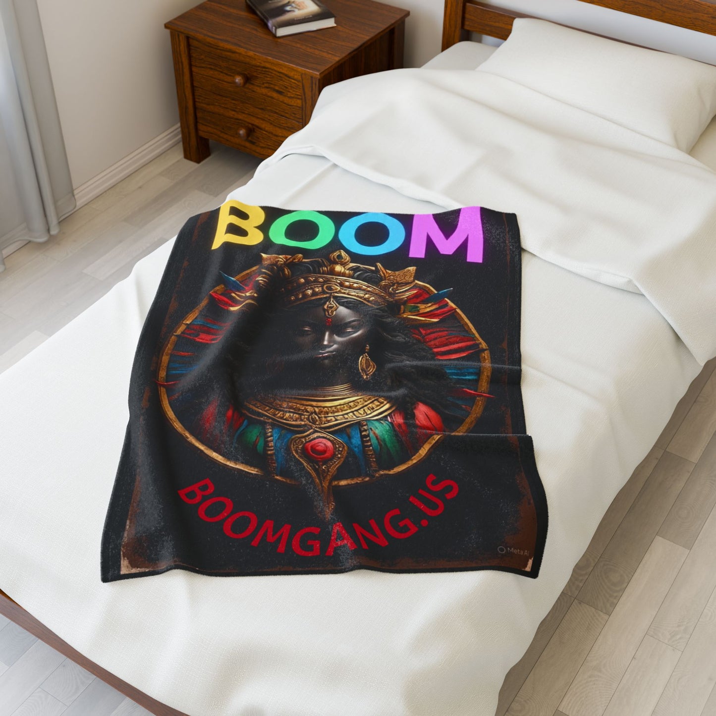 BoomGang Velveteen Plush Blanket