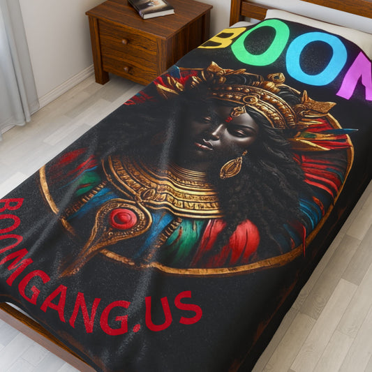 BoomGang Velveteen Plush Blanket