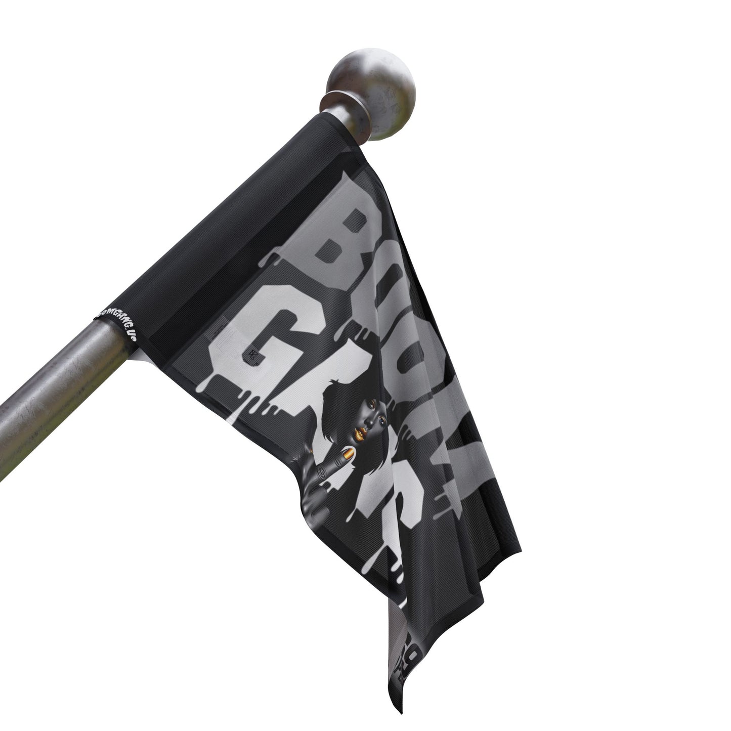 Boomgang Flag, Unique Wall Decor, Home Decoration, Statement Piece, Gift for Music Lovers, Urban Style Flag